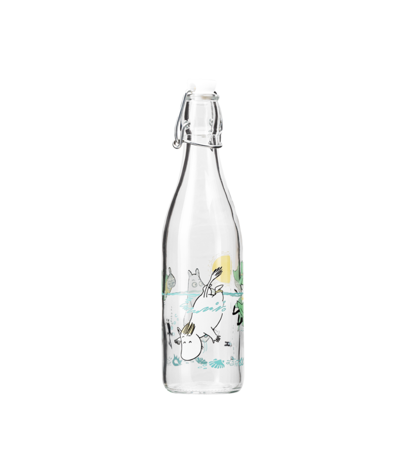 Mumin-Glasflaschen