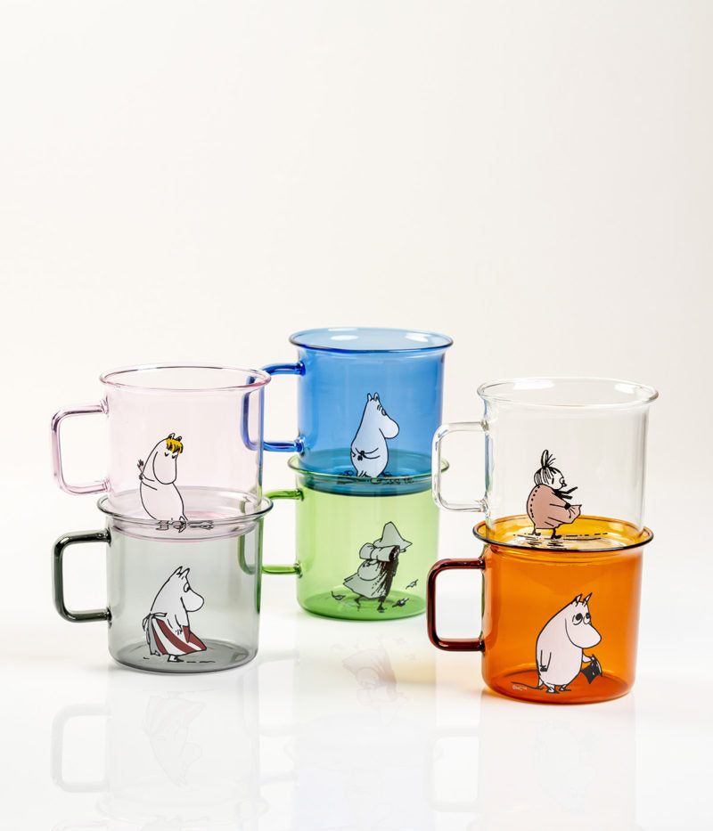Moomin glass mug
